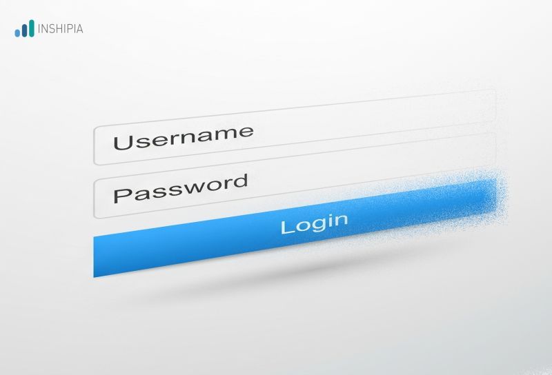 login felület