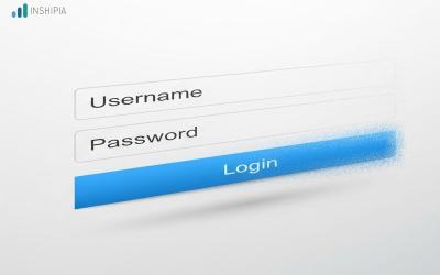 login felület